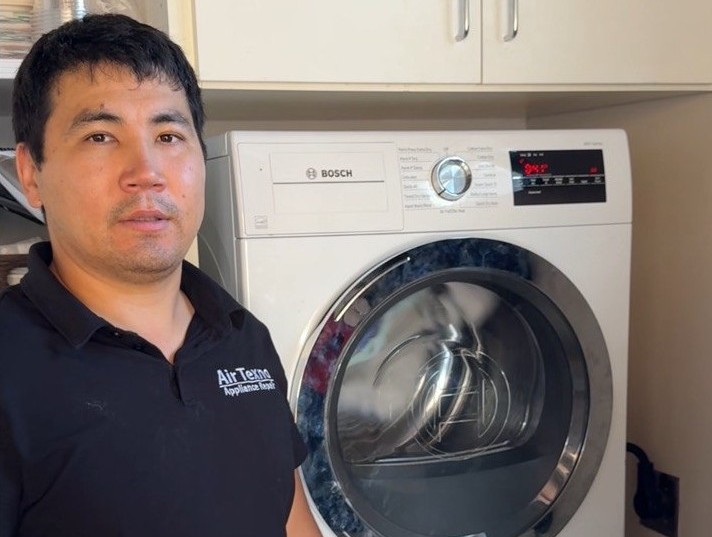 Bosch dryer repair work