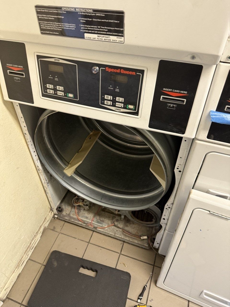 Speed Queen dryer service